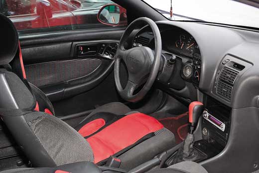 Салон Toyota Celica